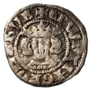 ½ Penny - Edward I London mint; class 4e obverse image