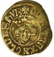 ½ Penny - Edward I London mint; class 10 obverse image