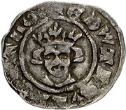 ½ Penny - Edward III 2nd coinage obverse image