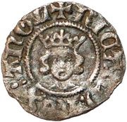 ½ Penny - Richard II Intermediate style obverse image