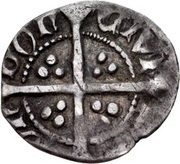½ Penny - Henry IV Heavy coinage, United Kingdom, 1399-1412 reverse image