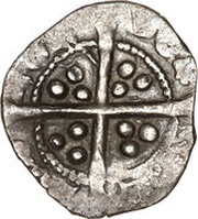 ½ Penny - Henry IV Light coinage, United Kingdom, 1412-1413 reverse image