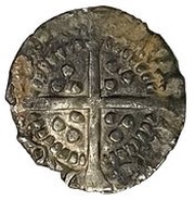 ½ Penny - Henry V Type D; London mint, United Kingdom, 1413-1422 reverse image