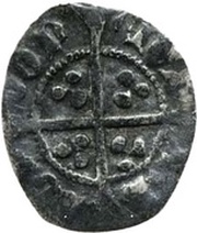 ½ Penny - Henry VI 1st reign; Cross-pellet issue, United Kingdom, 1454-1461 reverse image