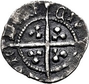 ½ Penny - Henry VI 2nd reign, United Kingdom, 1470-1471 reverse image