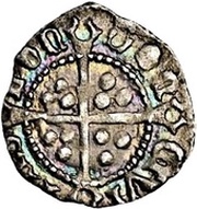½ Penny - Henry VIII 1st coinage, United Kingdom, 1509-1526 reverse image