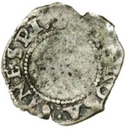 ½ Penny - Edward VI 3rd period; base issue obverse image