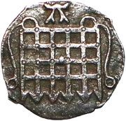½ Penny - Elizabeth I 6th issue obverse image