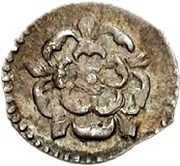 ½ Penny - James I 3rd coinage; no mintmark obverse image