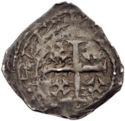 1 Penny - Henry II Tealby coinage; class E, United Kingdom, 1170-1174 reverse image