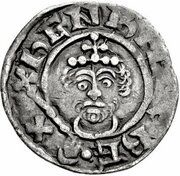 1 Penny - Henry II Short Cross type; class 1a obverse image