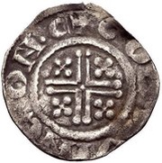 1 Penny - Richard I Short Cross type; class 3, United Kingdom, 1189-1199 reverse image