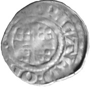 1 Penny - Richard I Short Cross type; class 4a, United Kingdom, 1189-1199 reverse image