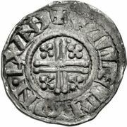 1 Penny - Richard I Short Cross type; class 4b, United Kingdom, 1189-1199 reverse image