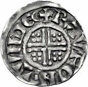 1 Penny - Henry III Short Cross type; class 6c, United Kingdom, 1216-1247 reverse image