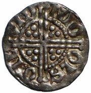 1 Penny - Henry III Long Cross type; class 3c, United Kingdom, 1249-1250 reverse image