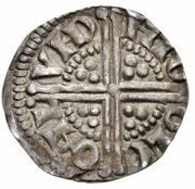 1 Penny - Henry III Long Cross type; class 5c, United Kingdom, 1250-1272 reverse image