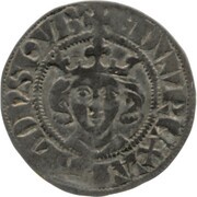 1 Penny - Edward I Sterling type; class 1a obverse image