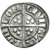 1 Penny - Edward I Sterling type; class 2a, United Kingdom, 1280 reverse image