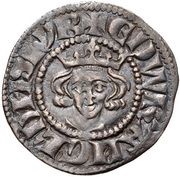 1 Penny - Edward I Sterling type; class 2b obverse image