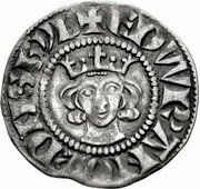 1 Penny - Edward I Sterling type; class 3b obverse image