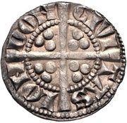 1 Penny - Edward I Sterling type; class 3c, United Kingdom, 1280-1281 reverse image