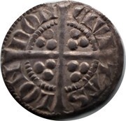 1 Penny - Edward I Sterling type: class 3g, United Kingdom, 1280-1281 reverse image