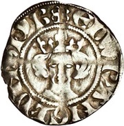 1 Penny - Edward I Sterling type; class 7b obverse image