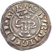 1 Penny - Edward I Sterling type; class 8b obverse image
