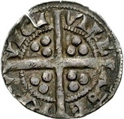 1 Penny - Edward I Berwick-upon-Tweed; Blunt types I-IV, United Kingdom, 1296-1318 reverse image