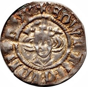 1 Penny - Edward I Sterling type; class 9b obverse image
