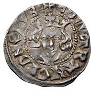 1 Penny - Edward I Sterling type; class 10cf3 obverse image