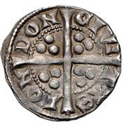 1 Penny - Edward I Sterling type; class 10cf3, United Kingdom, 1307-1309 reverse image