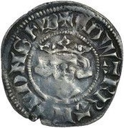 1 Penny - Edward II class 12c obverse image