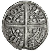 1 Penny - Edward II class 15b, United Kingdom, 1319-1321 reverse image