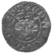 1 Penny - Edward III 4th coinage; Pre-treaty period obverse image