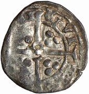 1 Penny - Edward III 4th coinage, Pre-treaty period; York mint, Archbp. Thoresby, Series G, United Kingdom, 1351-1361 reverse image