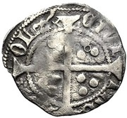 1 Penny - Henry V Durham mint; Class G, United Kingdom, 1413-1422 reverse image