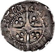 1 Penny - Henry V York mint; Class D, United Kingdom, 1413-1422 reverse image