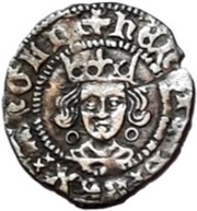 1 Penny - Henry VI 1st reign; Annulet issue, Calais mint obverse image
