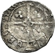 1 Penny - Edward IV 2nd reign; York mint, United Kingdom, 1471-1483 reverse image