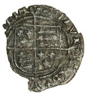 1 Penny - Edward VI 1st period; Bristol mint reverse image