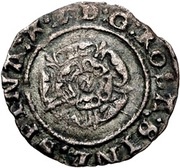 1 Penny - Edward VI 3rd period; York mint obverse image