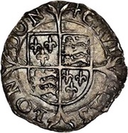 1 Penny - Philip and Mary, United Kingdom, 1554-1558 reverse image