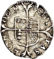 1 Penny - Elizabeth I 1st issue, United Kingdom, 1559-1560 reverse image