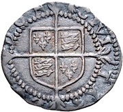1 Penny - Elizabeth I 6th issue, United Kingdom, 1582-1600 reverse image