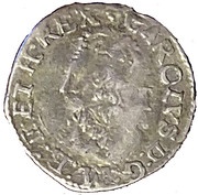 1 Penny - Charles I Tower mint; Group C obverse image