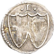 1 Penny - The Commonwealth, United Kingdom, 1649-1660 reverse image