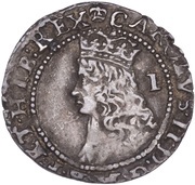 1 Penny - Charles II 3rd hammered issue obverse image
