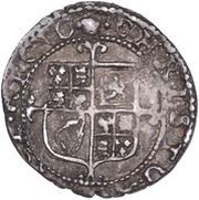 1 Penny - Charles II 3rd hammered issue, United Kingdom, 1660-1662 reverse image